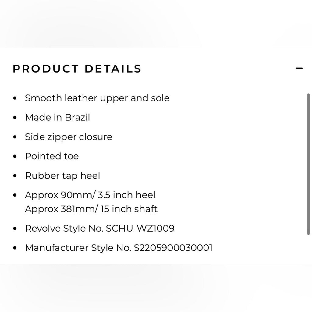 Schutz Mikki Up Boot