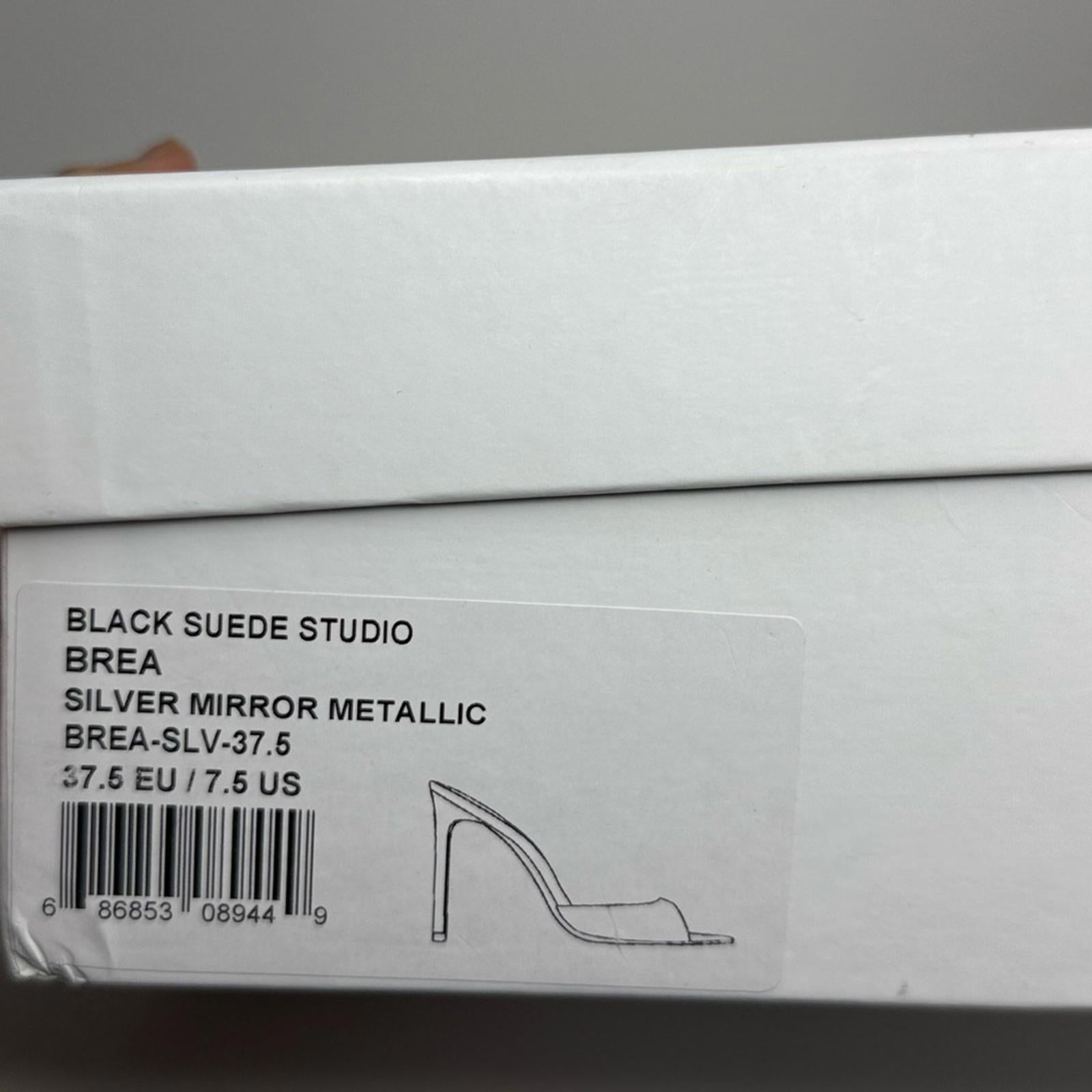 Black Suede Studio Brea Mule