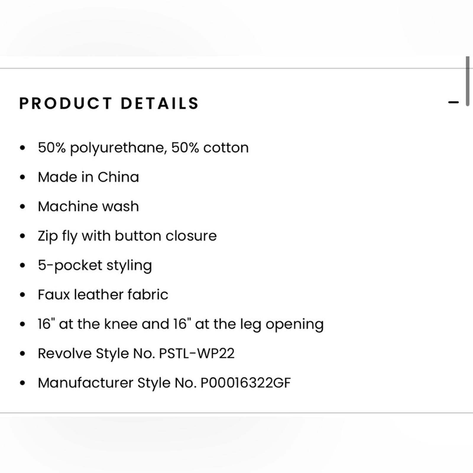 Pistola Cassie Super High Rise Straight Pant in Carmine