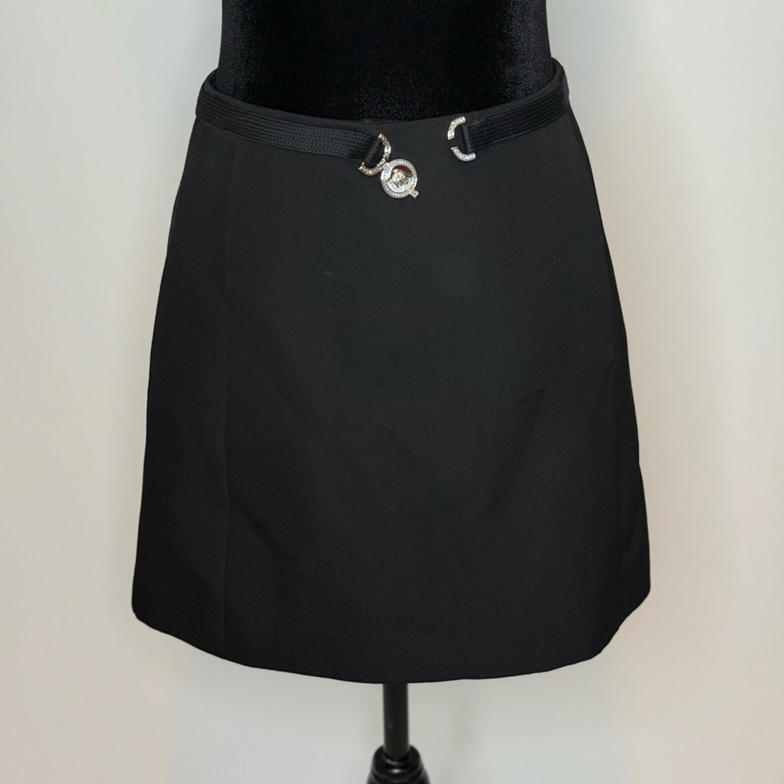 Versace Wool Skirt