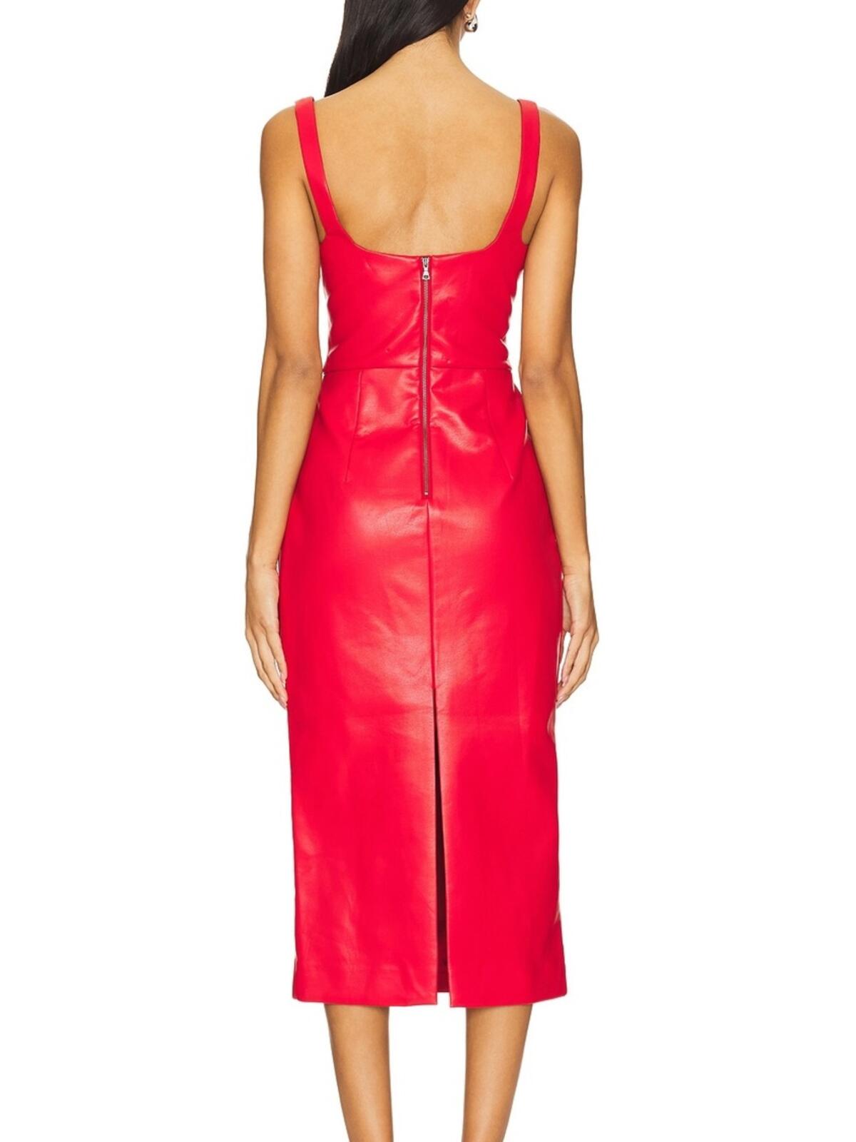 Bardot Kassy Faux Leather Dress