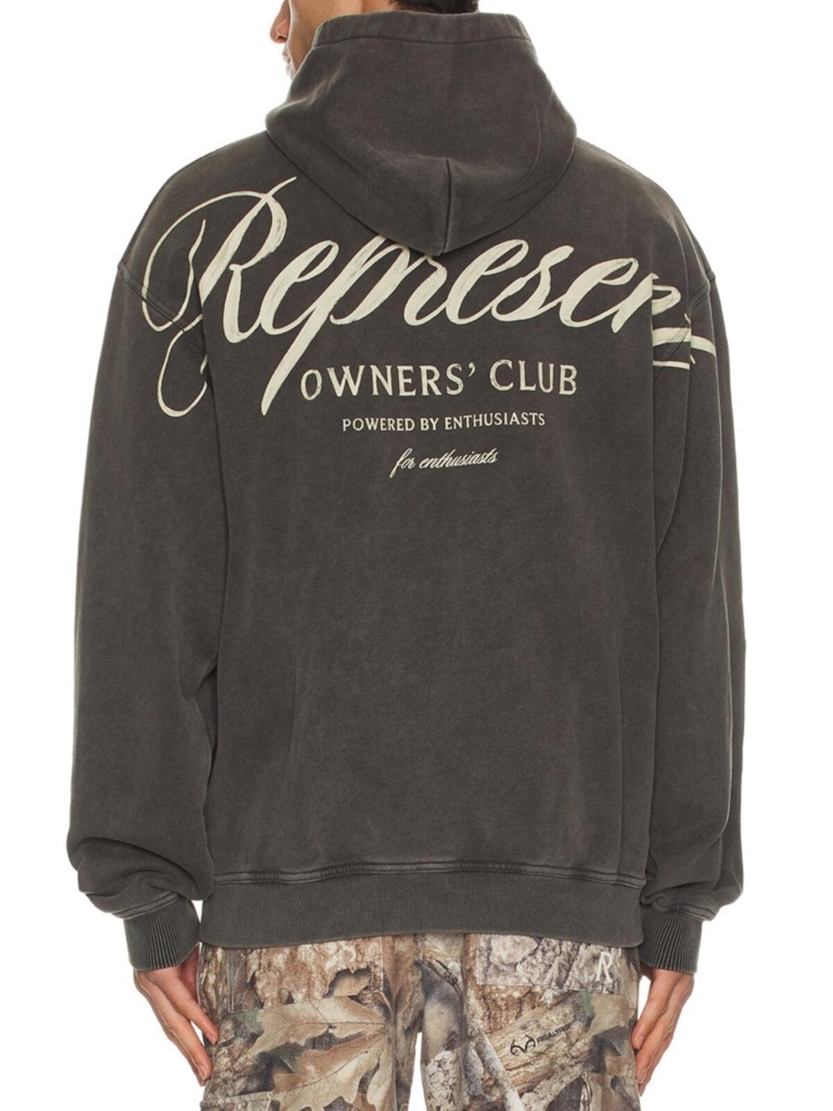 Represent Owners Club Script Hoodie - Men