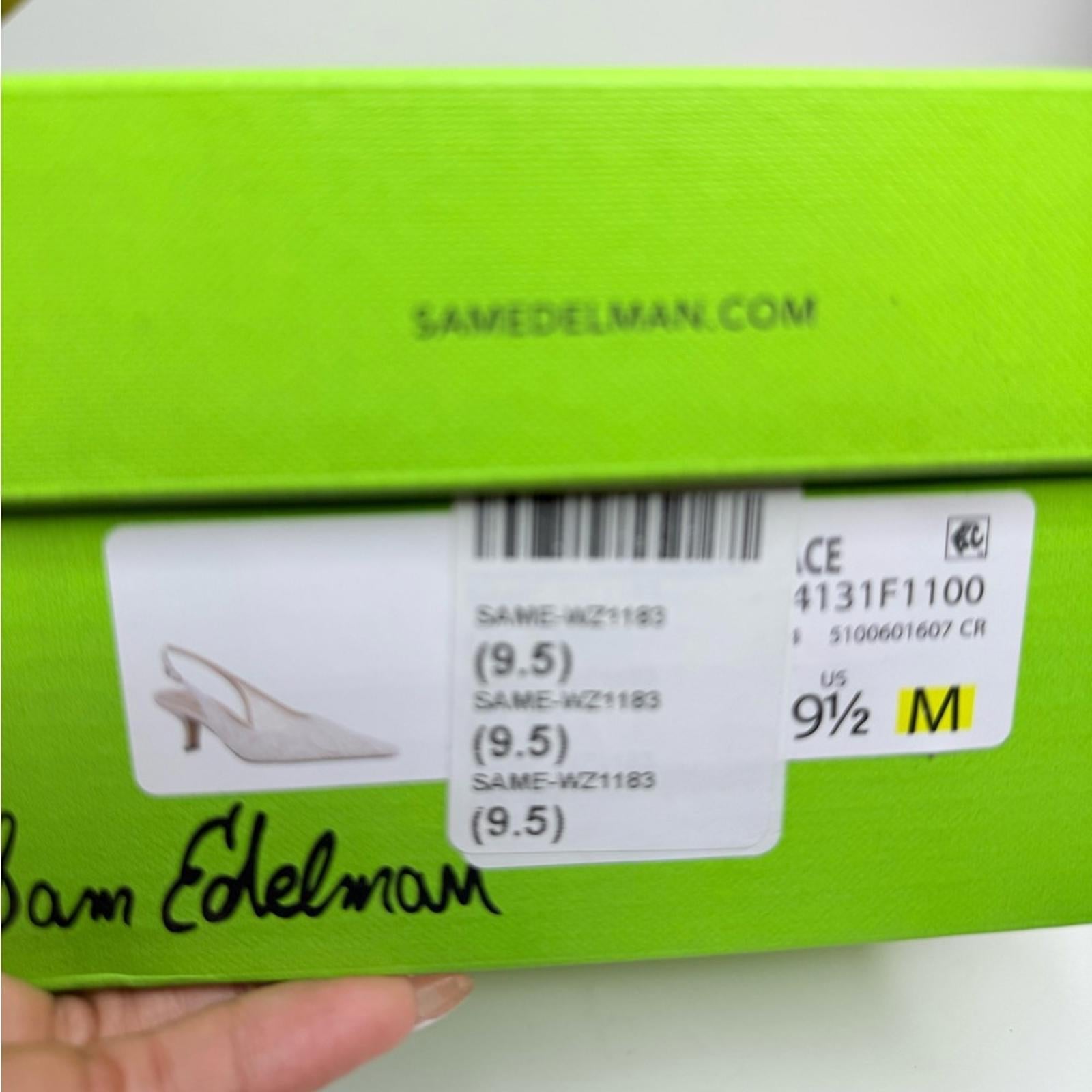 Sam Edelman Bianka Sling Back Mesh Heels