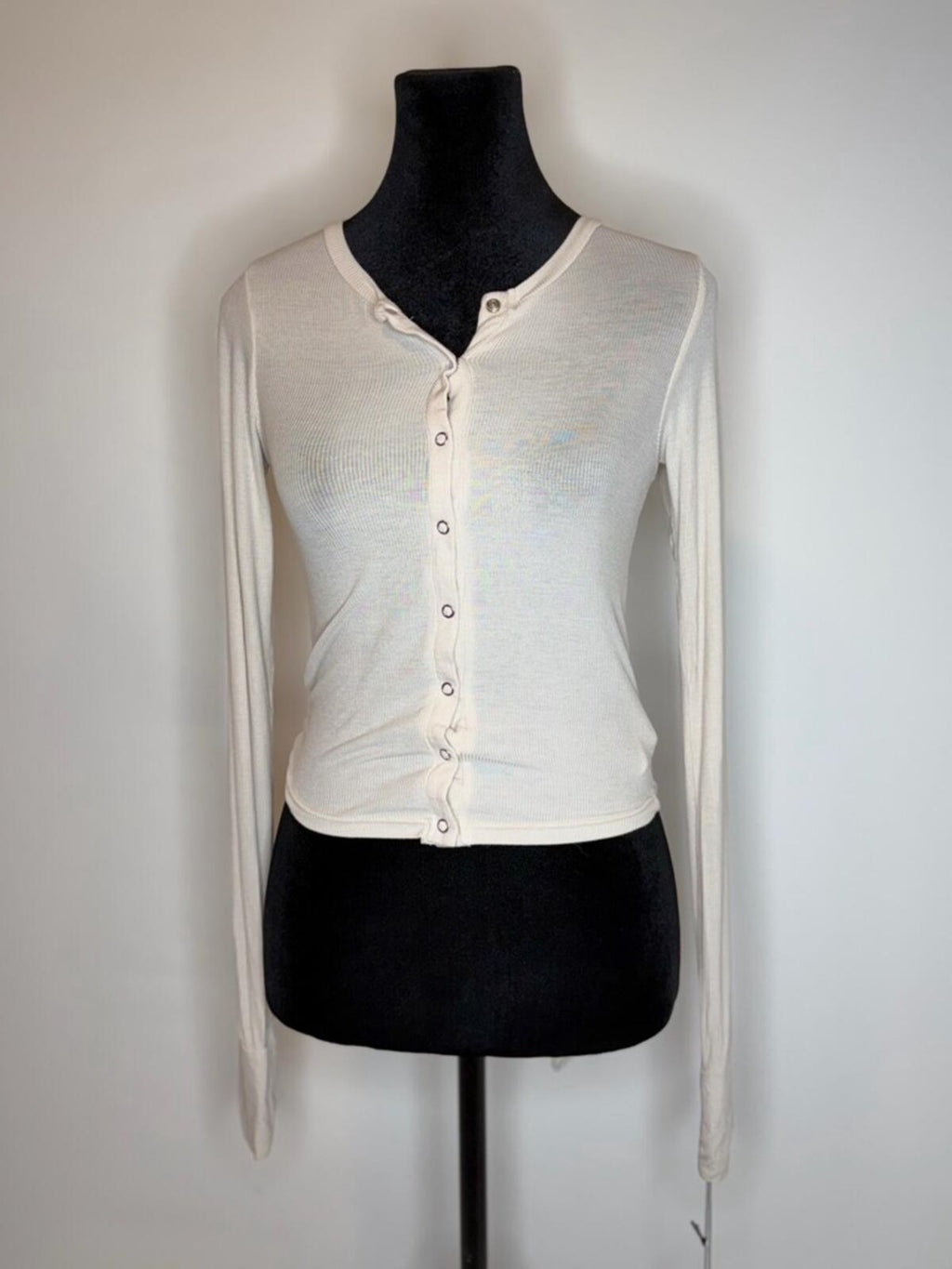 Michael Lauren Vesca Snap Front Tee