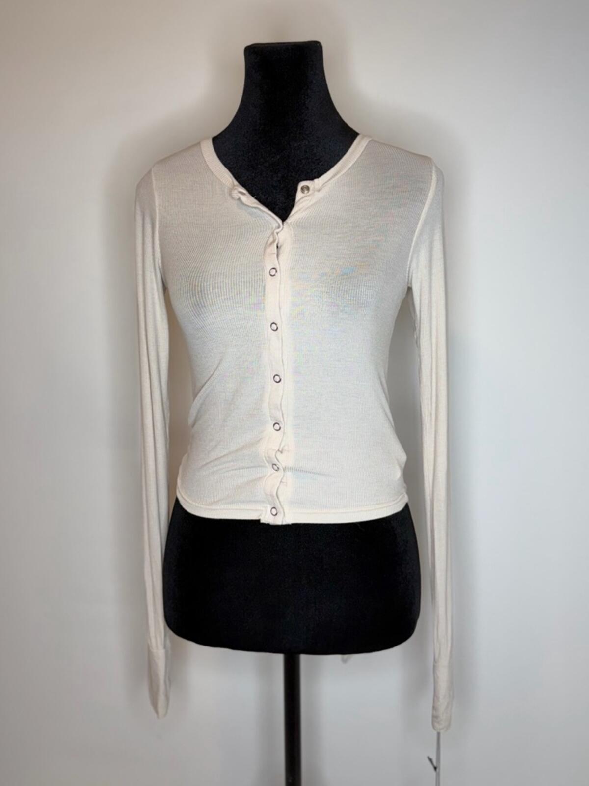 Michael Lauren Vesca Snap Front Tee