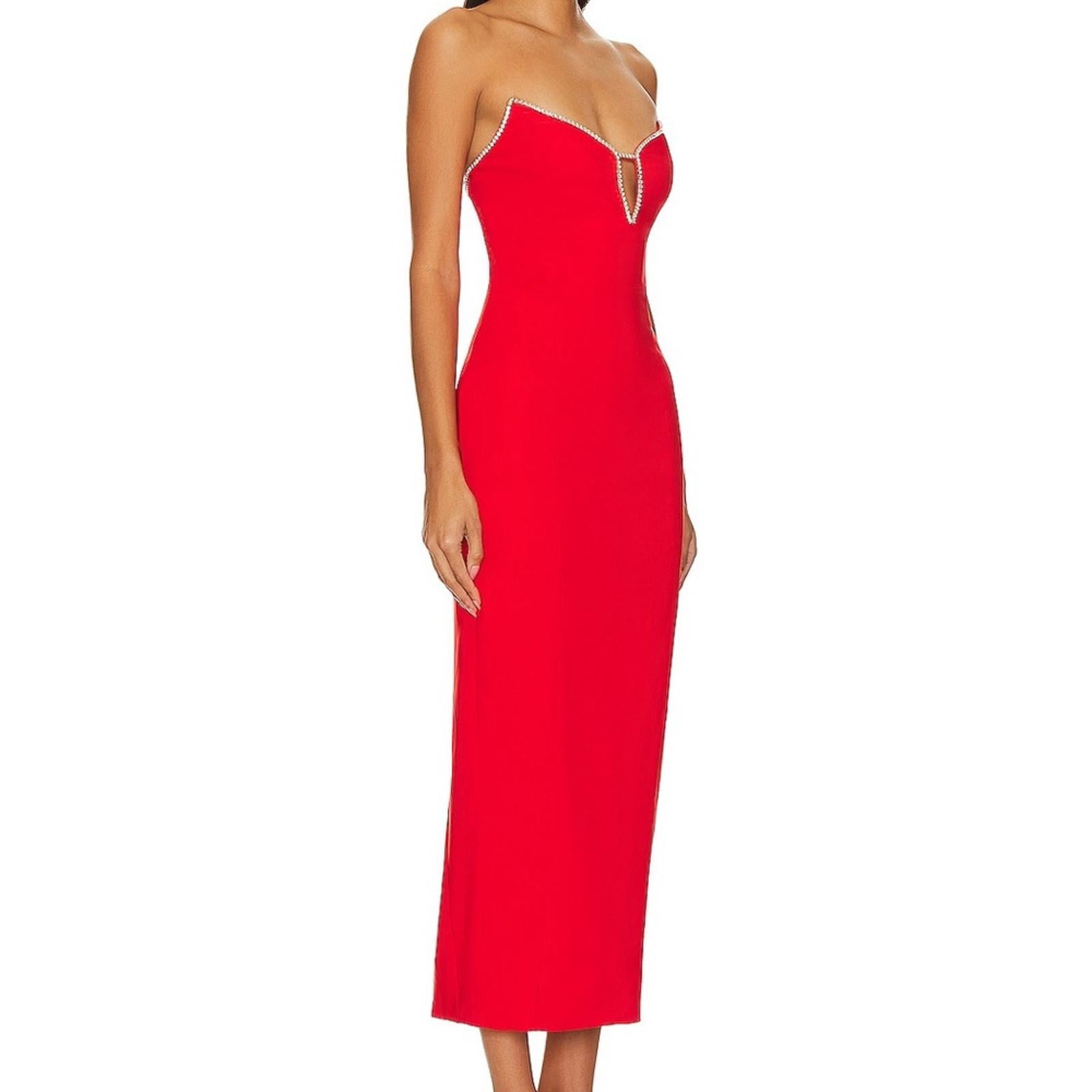 Runaway The Label Bec Midi Dress