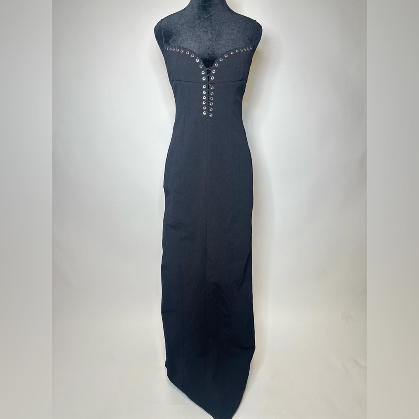 Ludovic De Saint Sernin Cleavage Long Dress