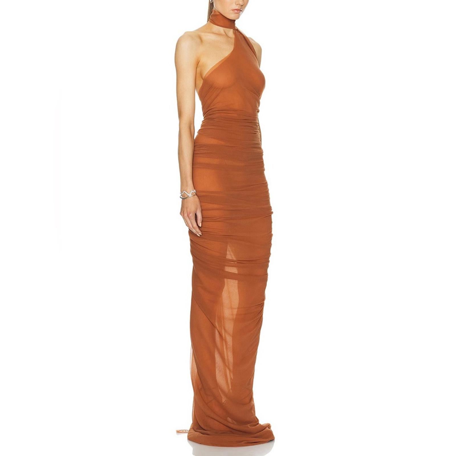 Ludovic de Saint Sernin Halter Kendall Dress