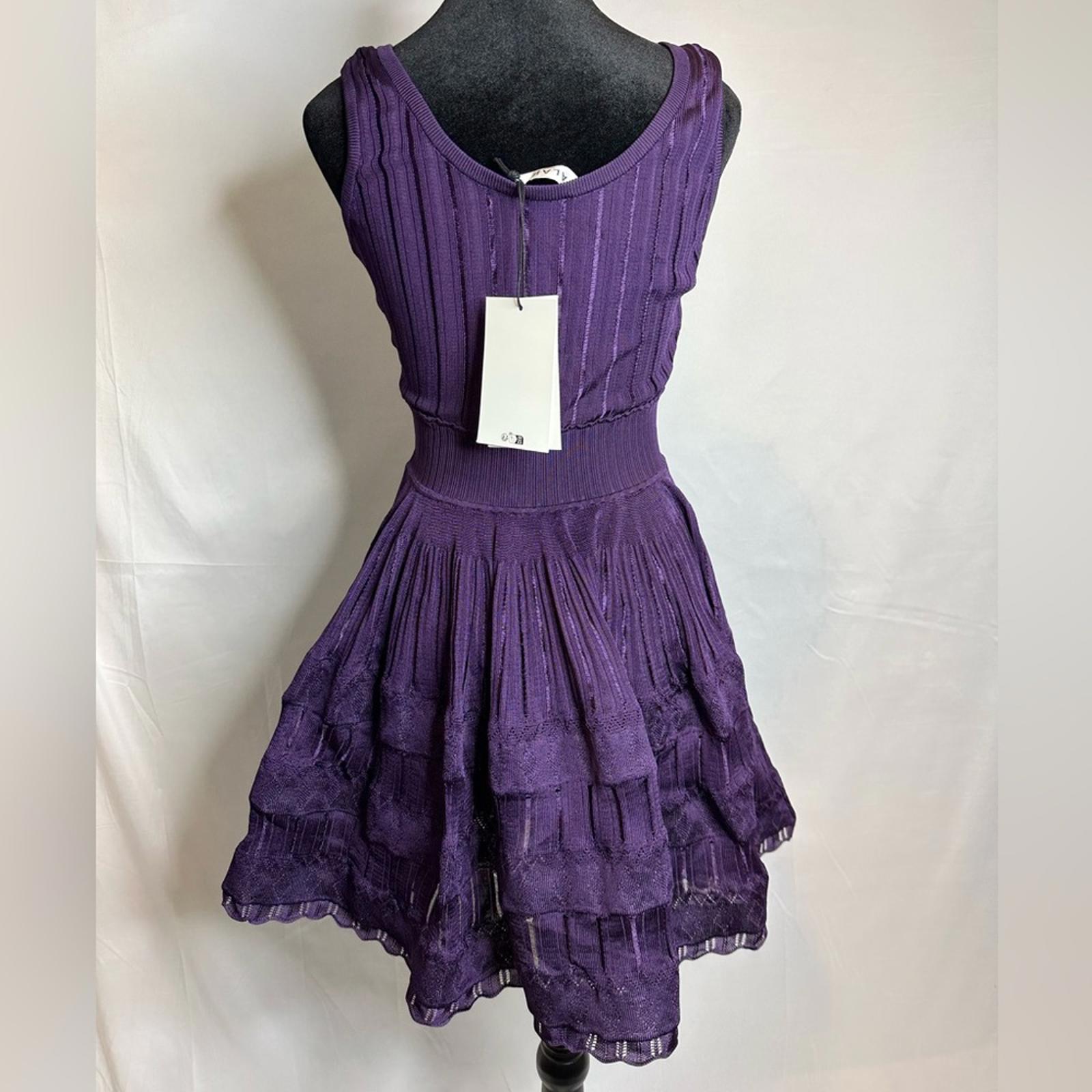 Alaia Fluid Skater Dress