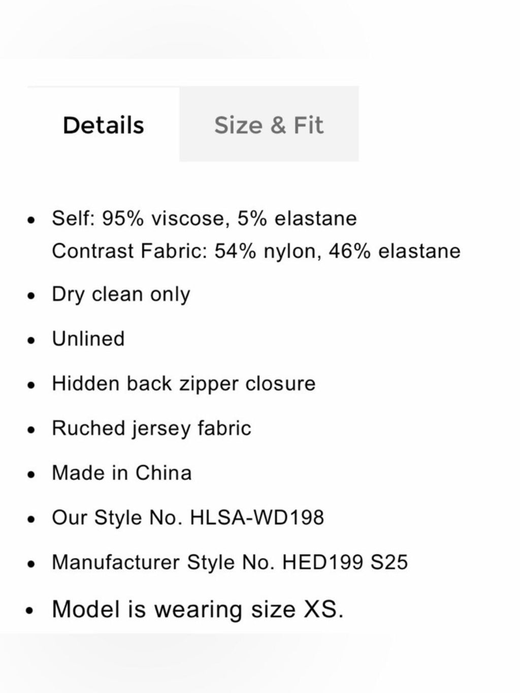 Helsa The Margot Dress