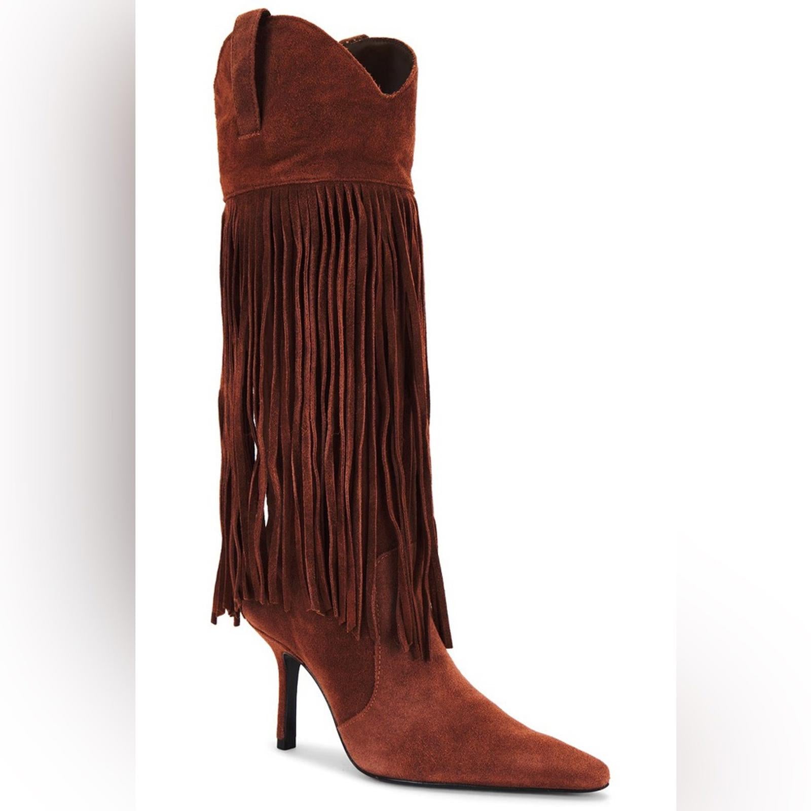 Schutz Raffaela Up Fringes Boots