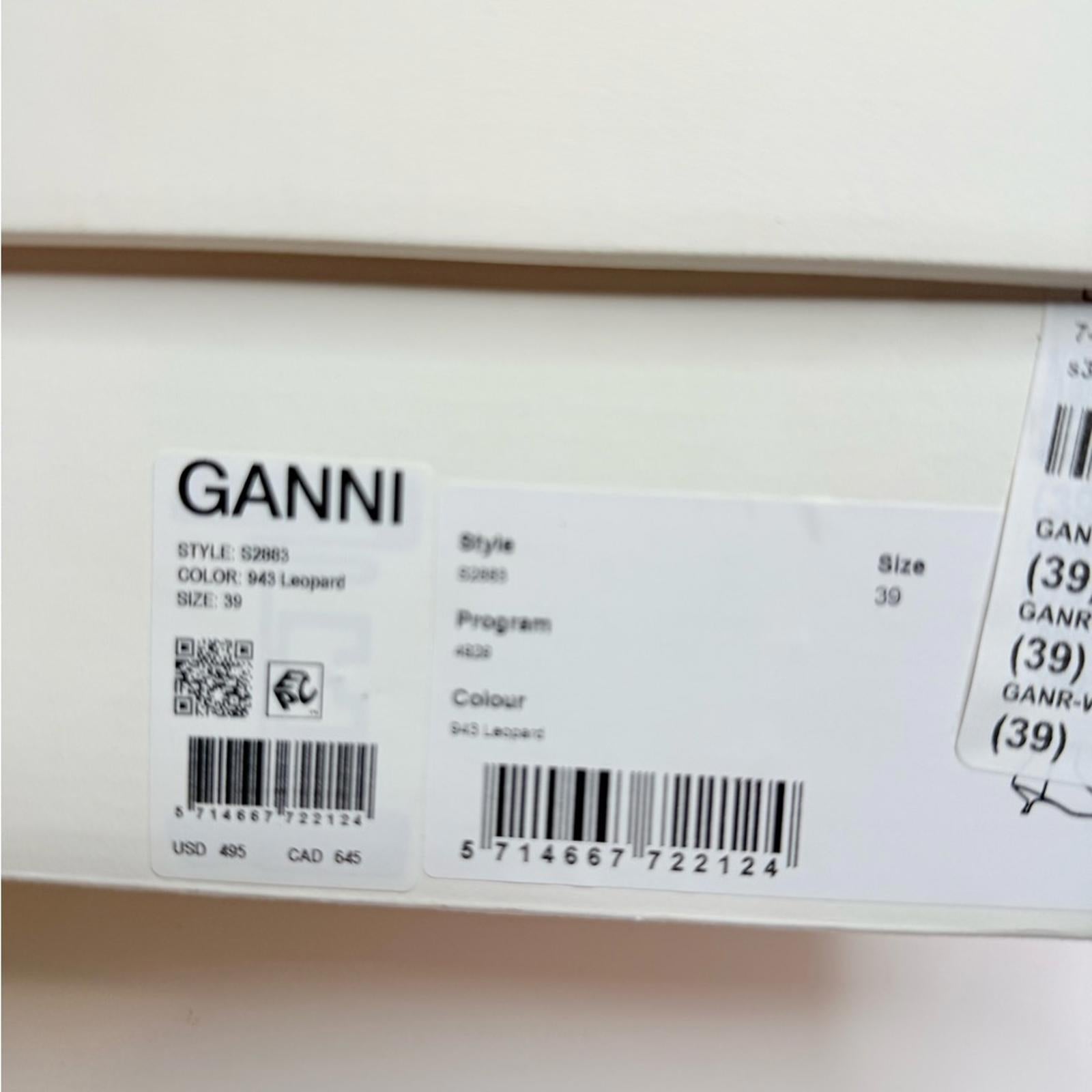 Ganni Eyelets Kitten Heel Boots