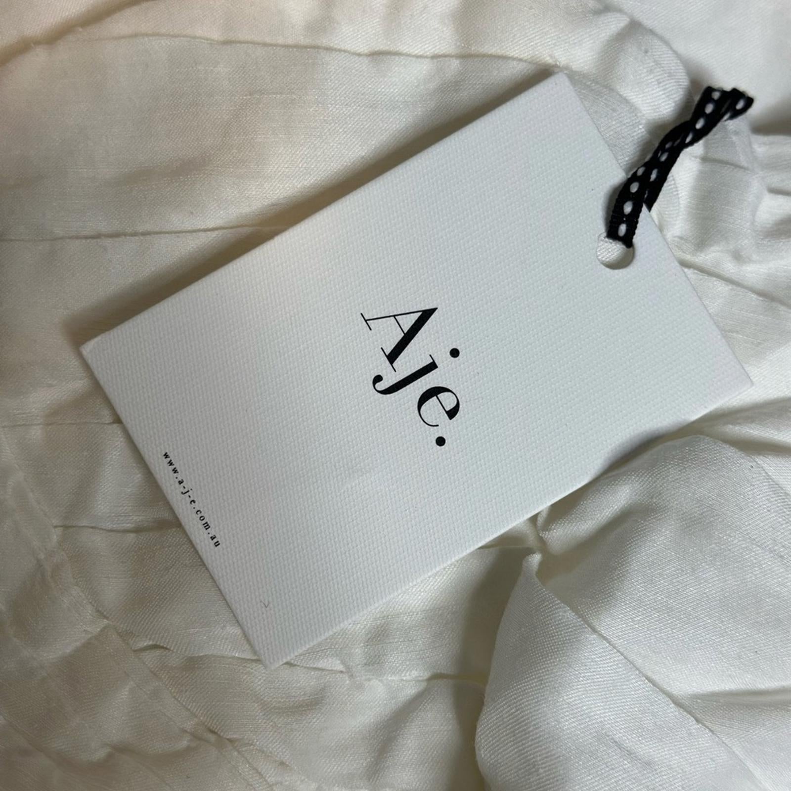 Aje Zorina Sweetheart Mini Dress