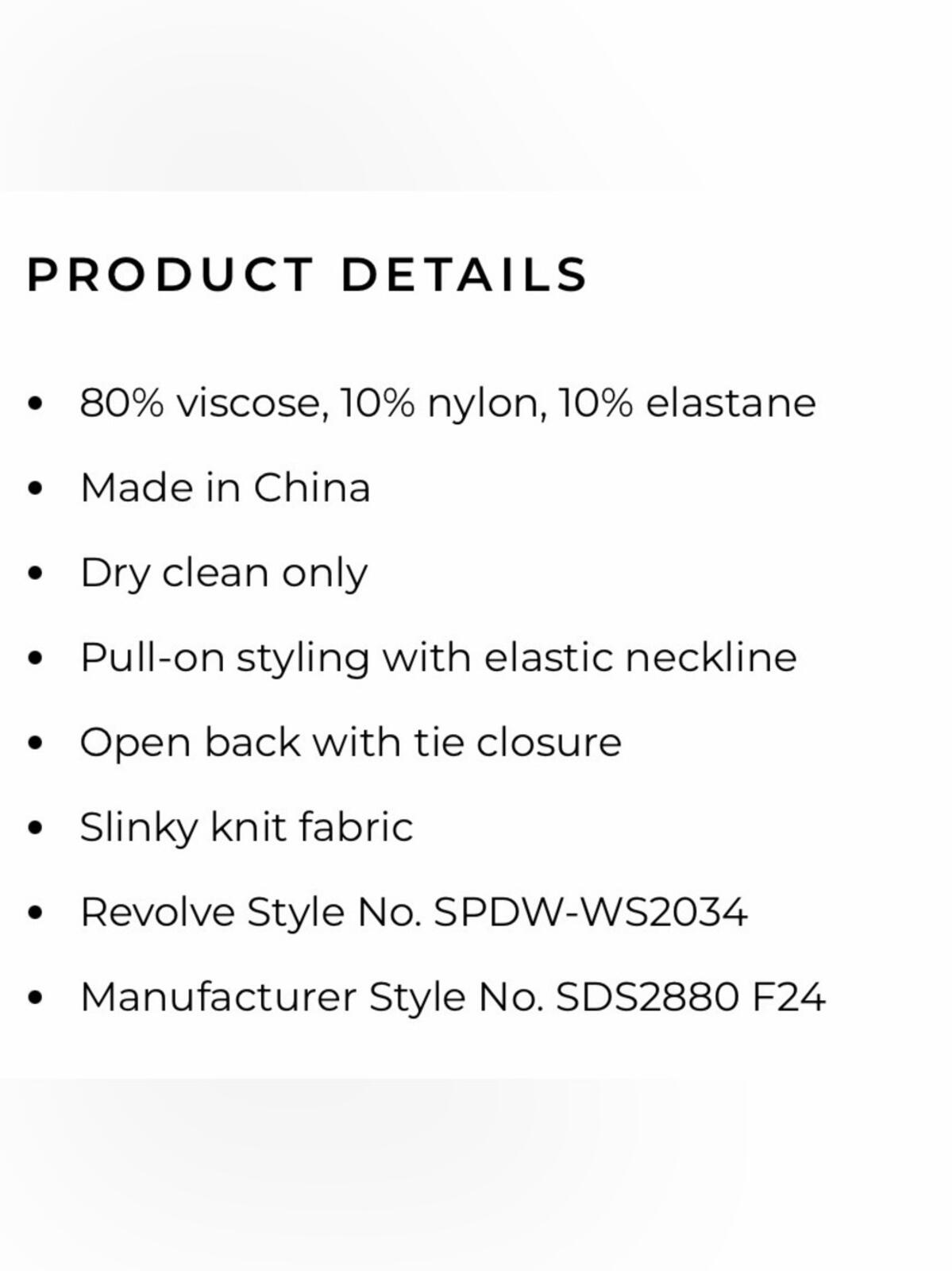 Supedown Kiera Open Back Top