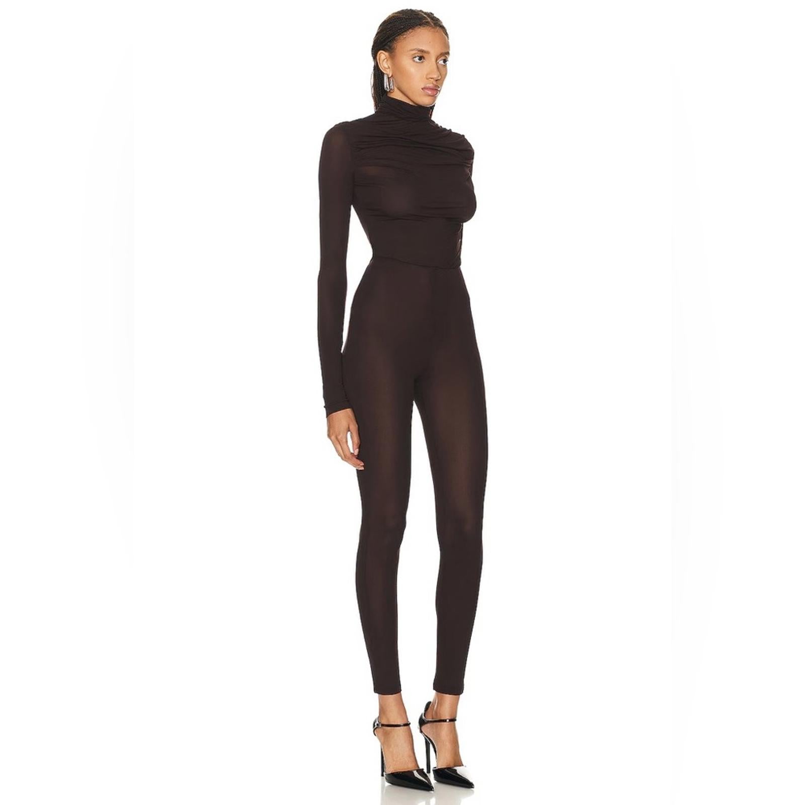 Saint Laurent Turtleneck Jumpsuit