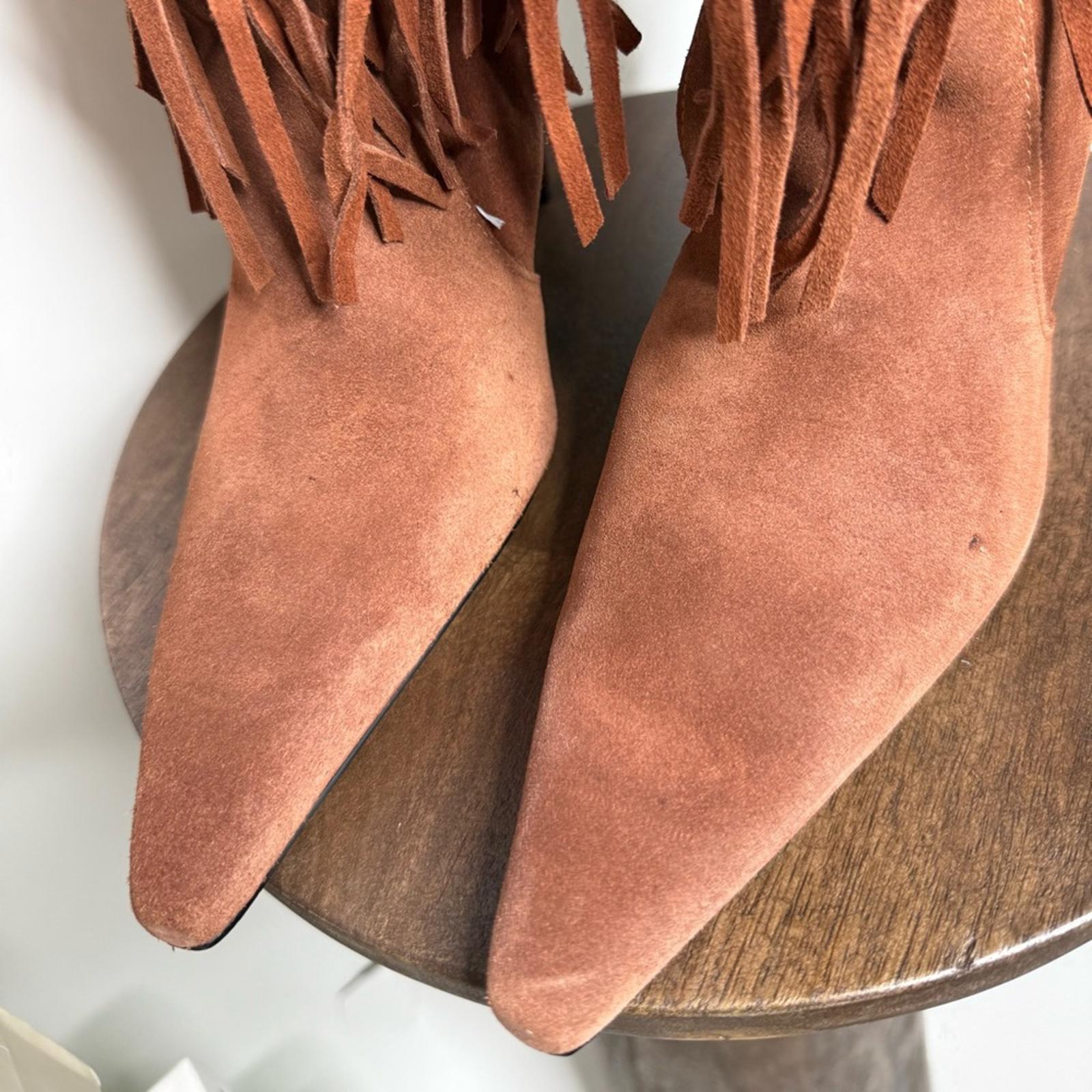 Schutz Raffaela Up Fringes Boots