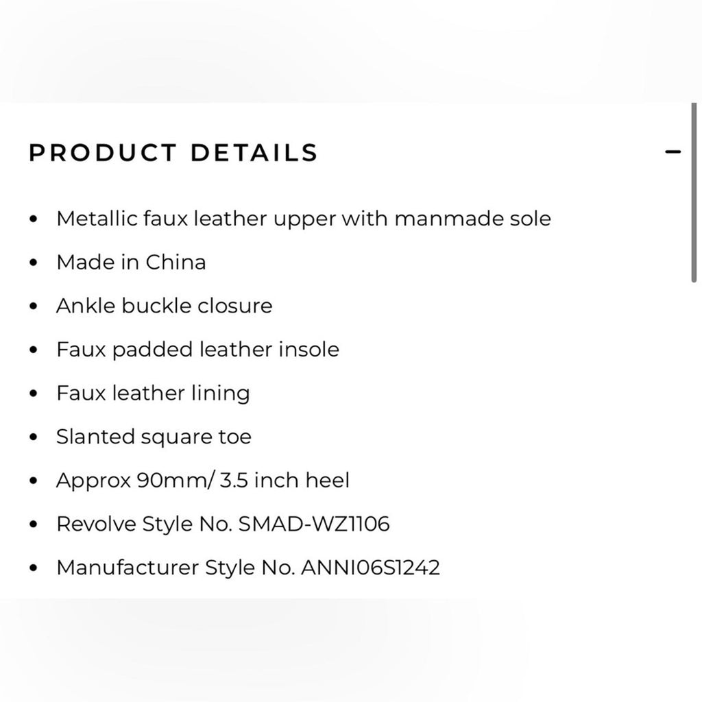 Steve Madden Annie Heel