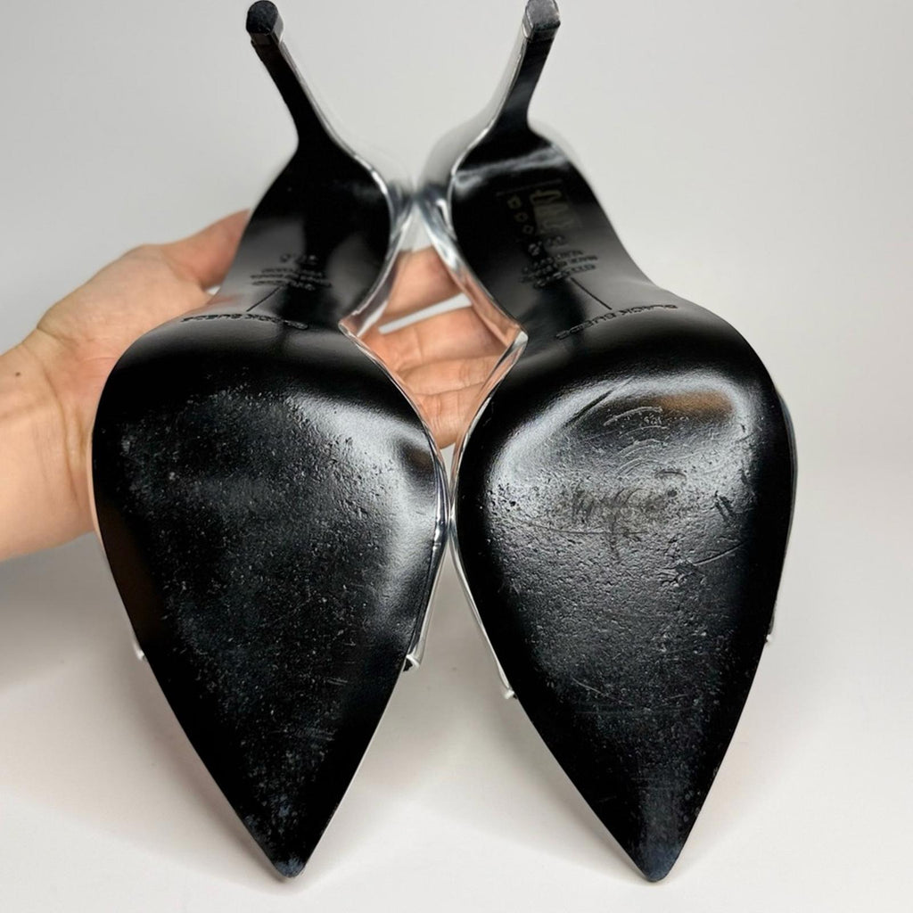 Black Suede Studio Brea Mule