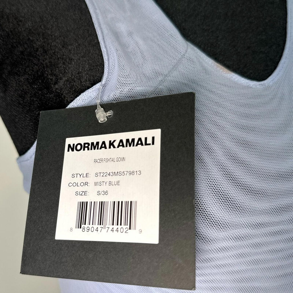 Norma Kamali Racer Fishtail Gown