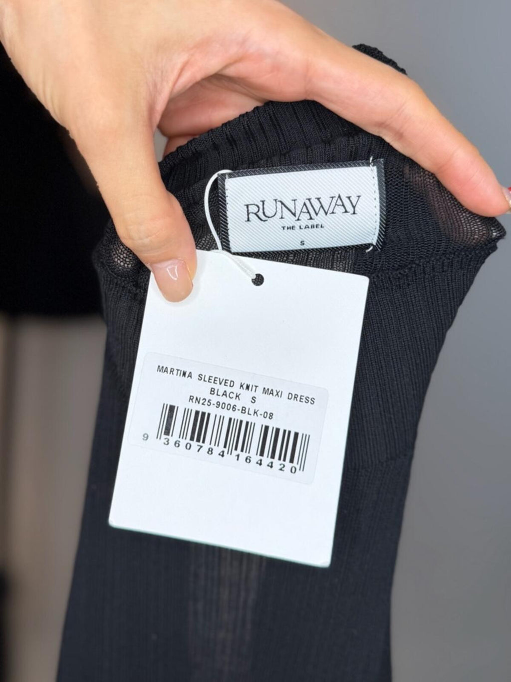 Runaway The Label Martina Knit Maxi Dress