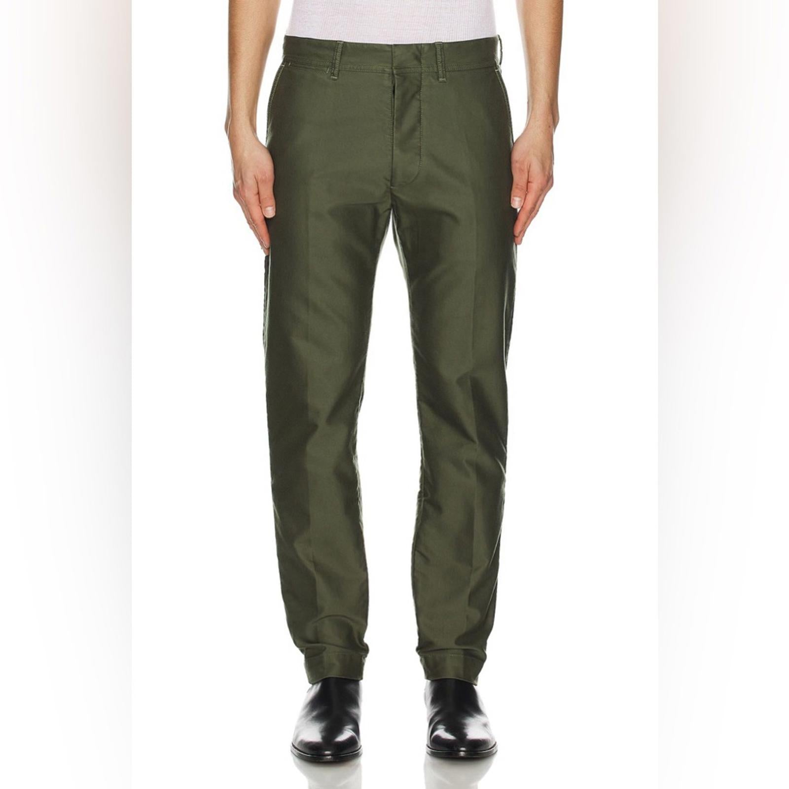 Tom Ford Compact Cotton Chino Pant Men