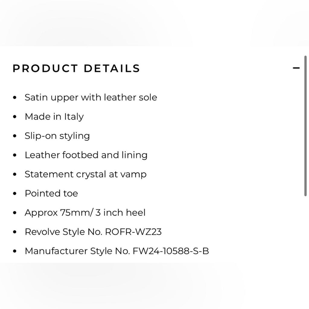 Retrofete Francesca Satin Kitten Mule