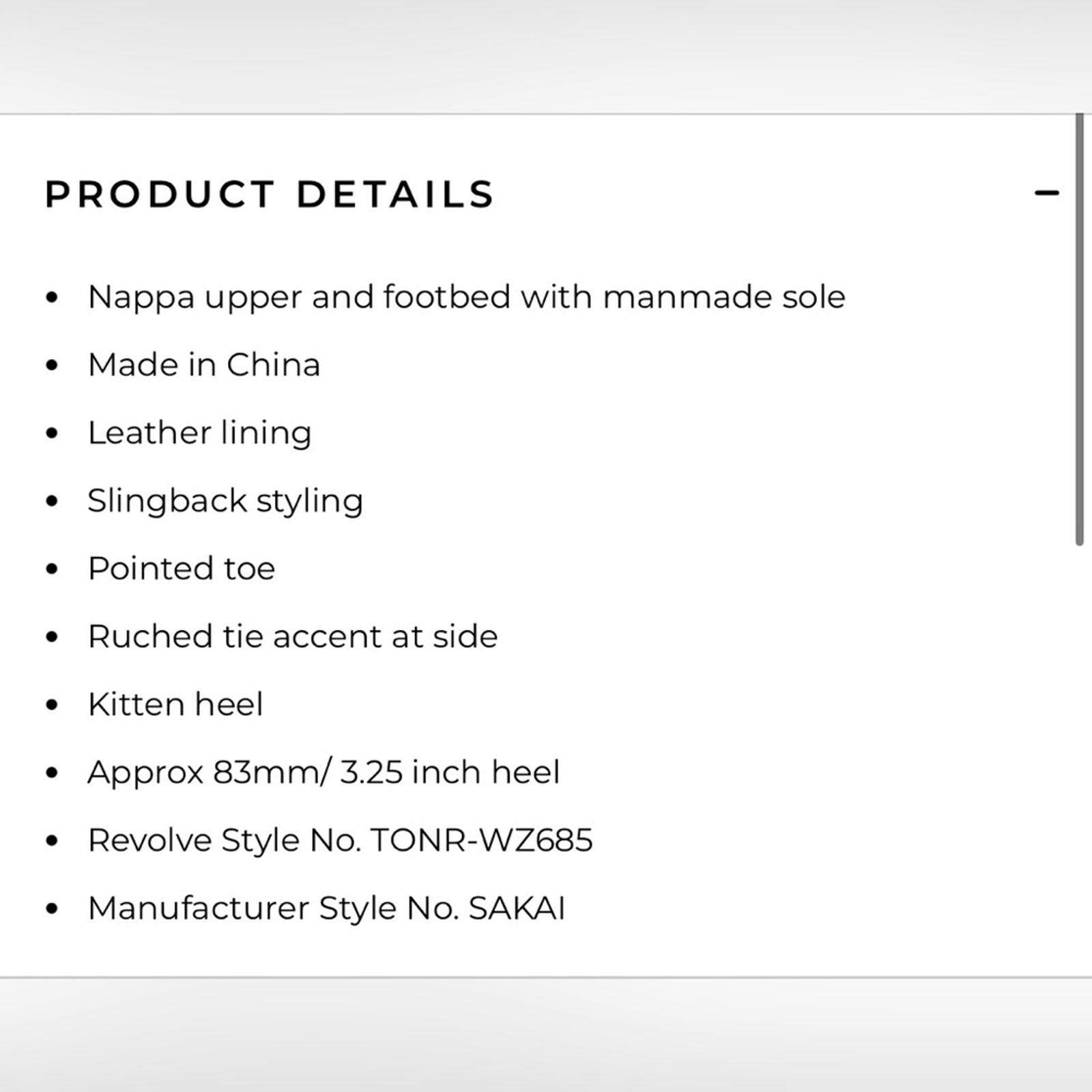 Tony Bianco Sakai Slingback Pump