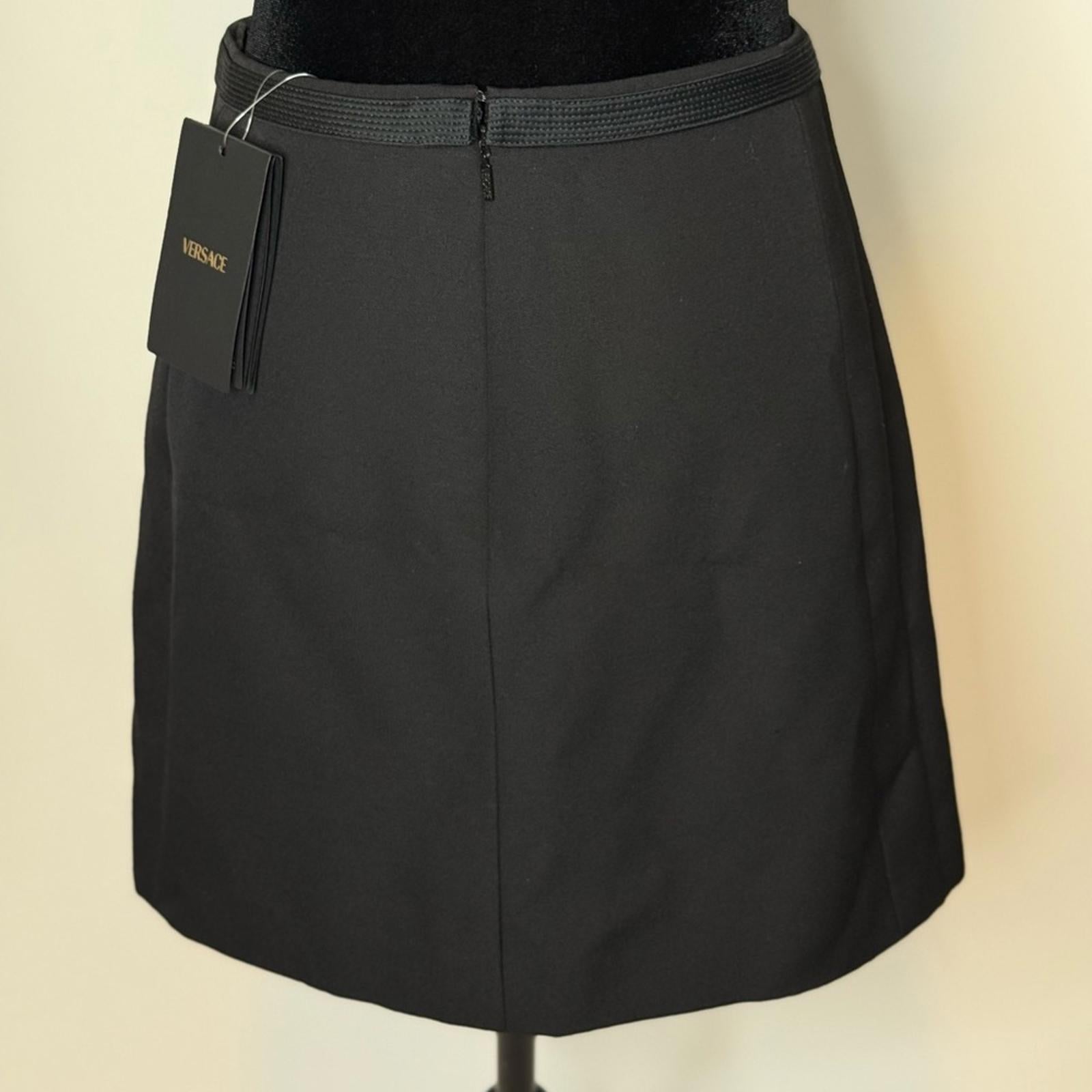 Versace Wool Skirt