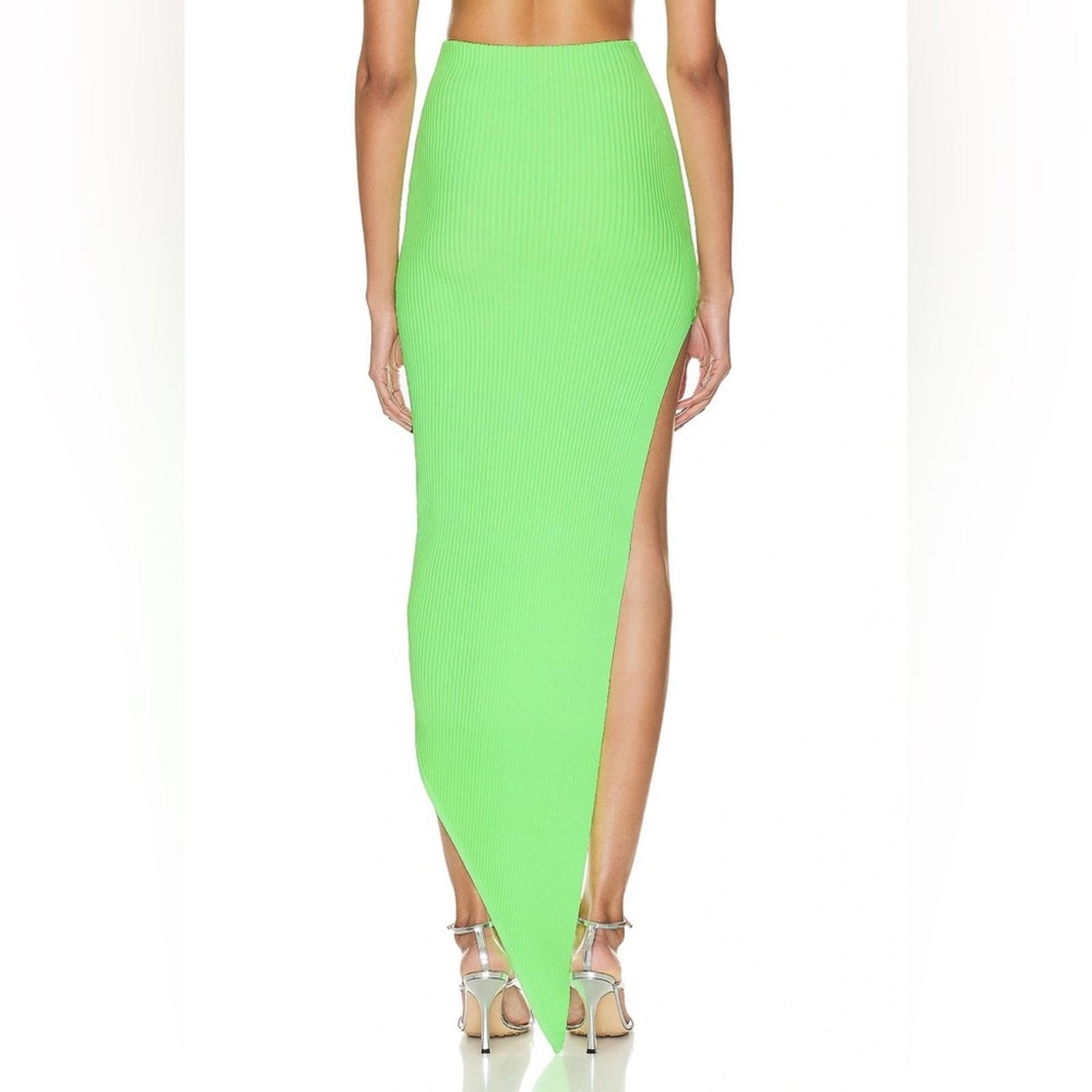 David Koma Asymmetrical Hem Knit Skirt