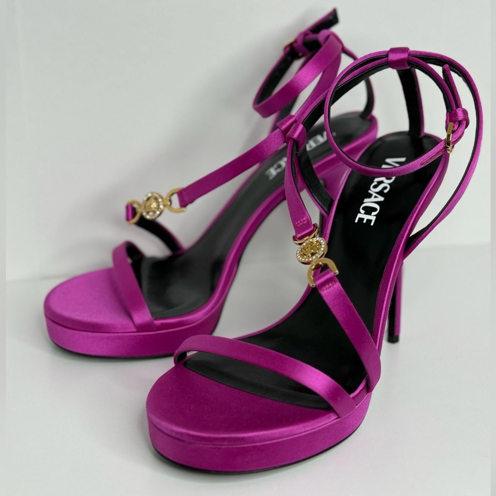 Versace Strappy Heels