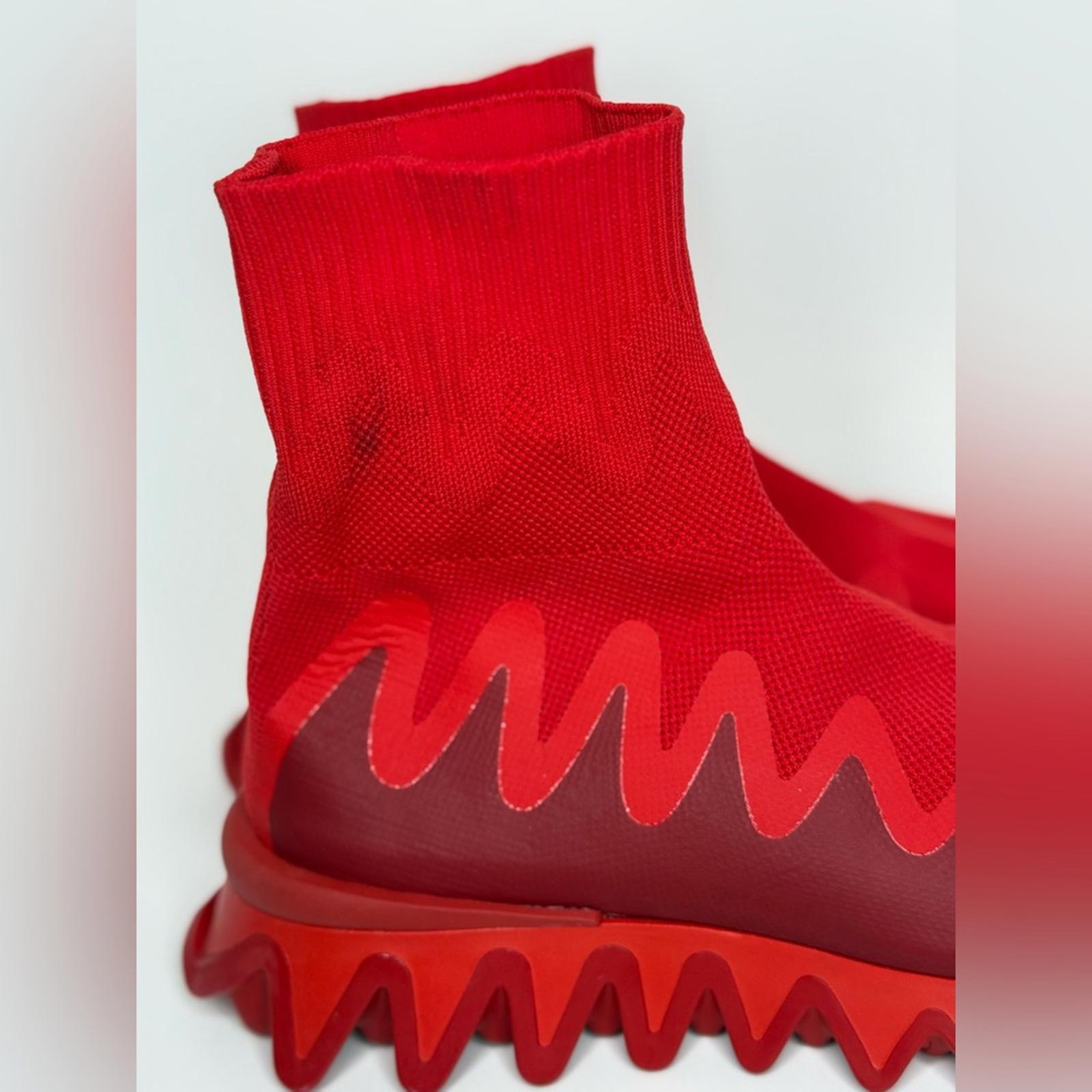 Christian Loubotin Shark Sock Shoes