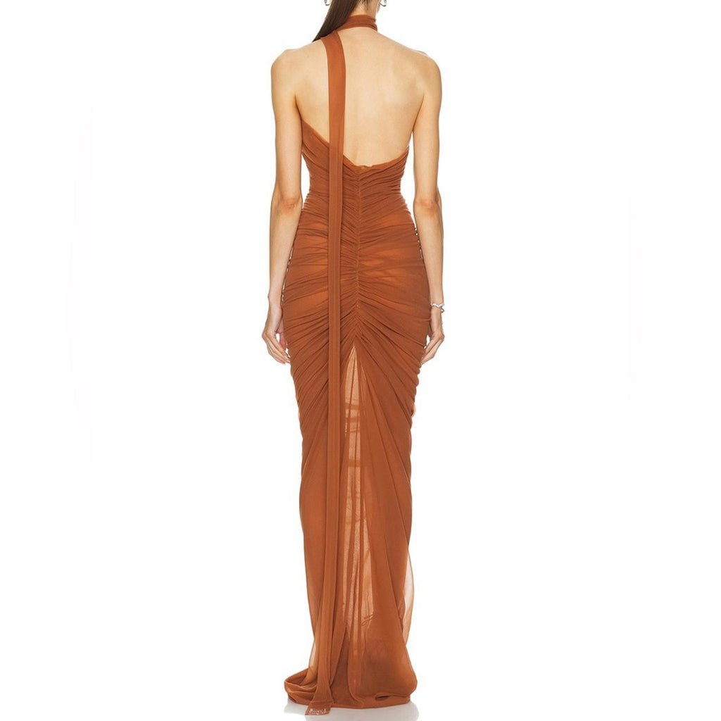 Ludovic de Saint Sernin Halter Kendall Dress