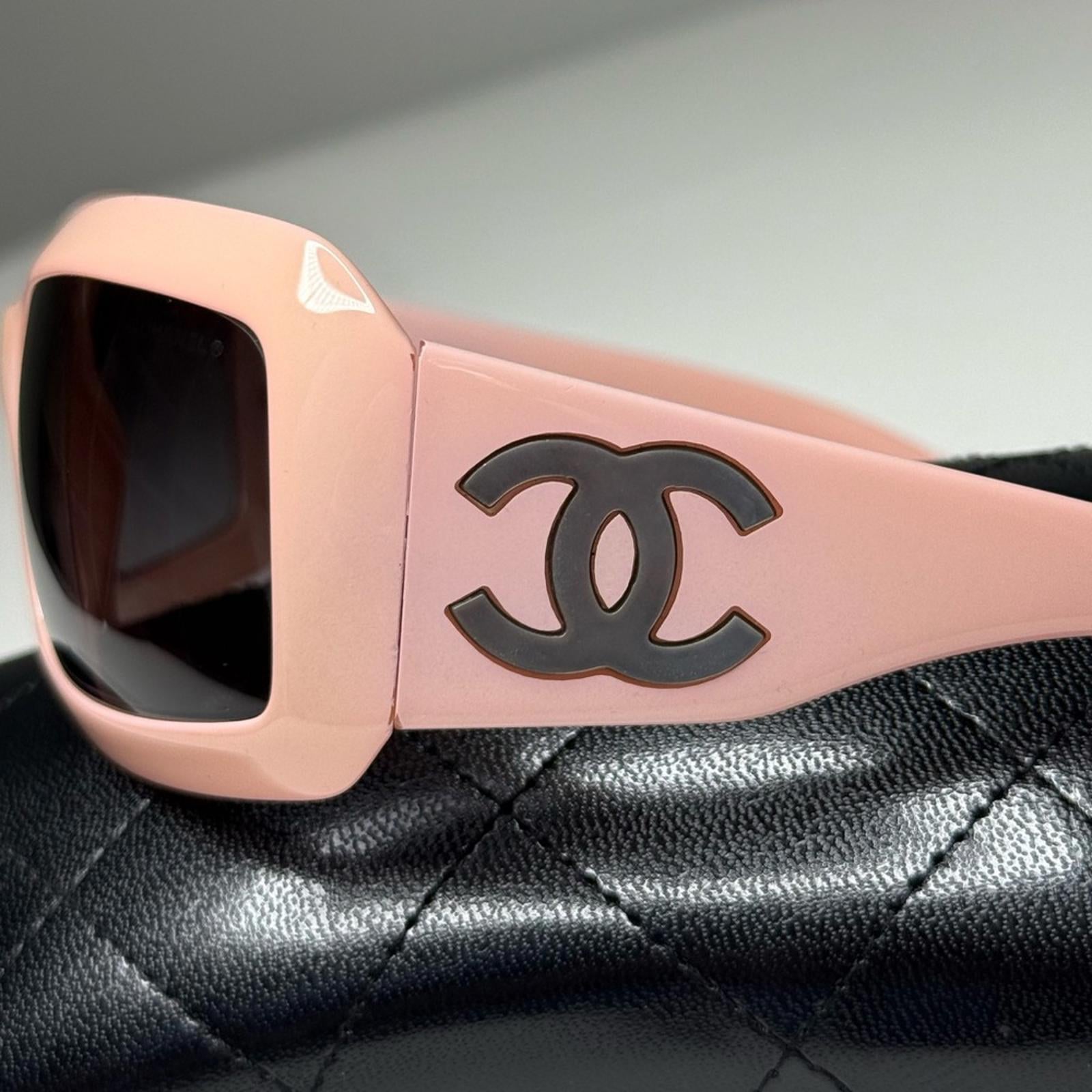 Chanel Pink Sunglasses