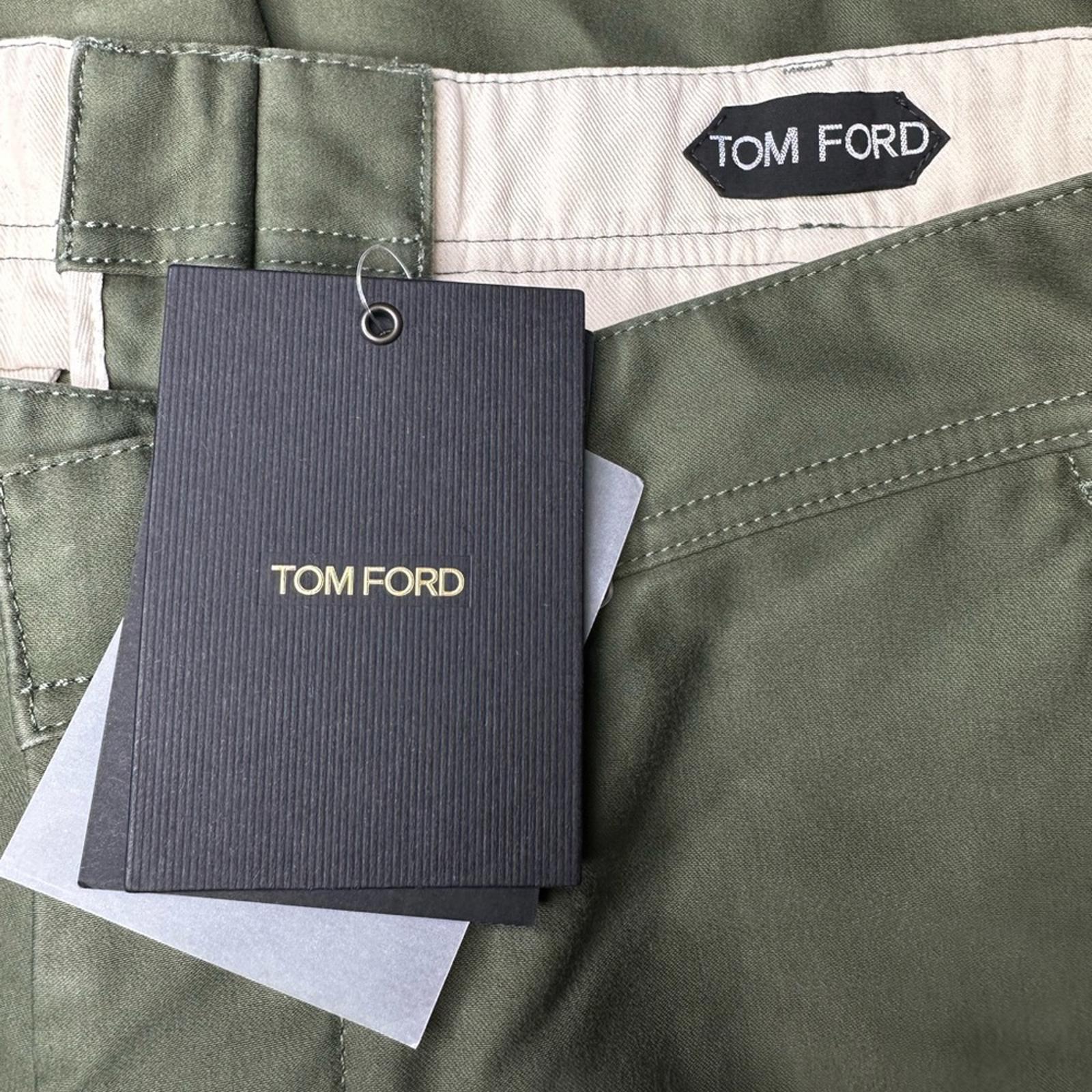 Tom Ford Compact Cotton Chino Pant Men