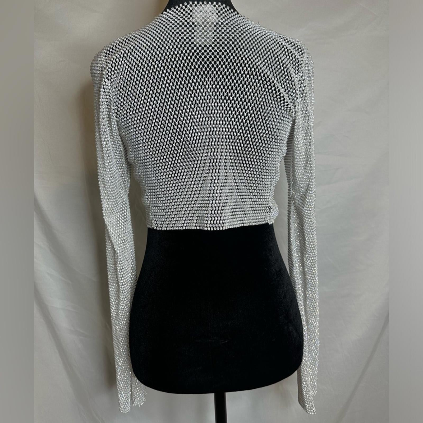 Santa Brands Long Sleeve Crop Top
