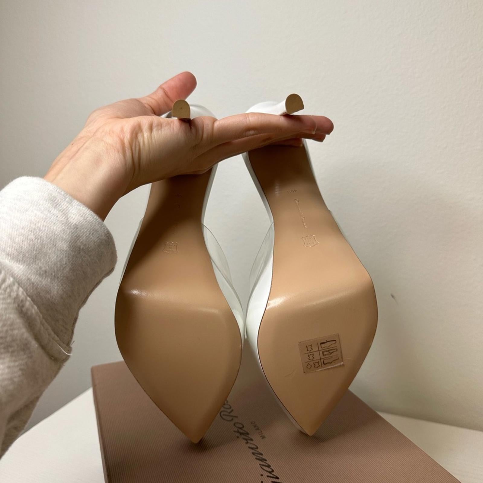 Gianvito Rossi Betty Platform Mules