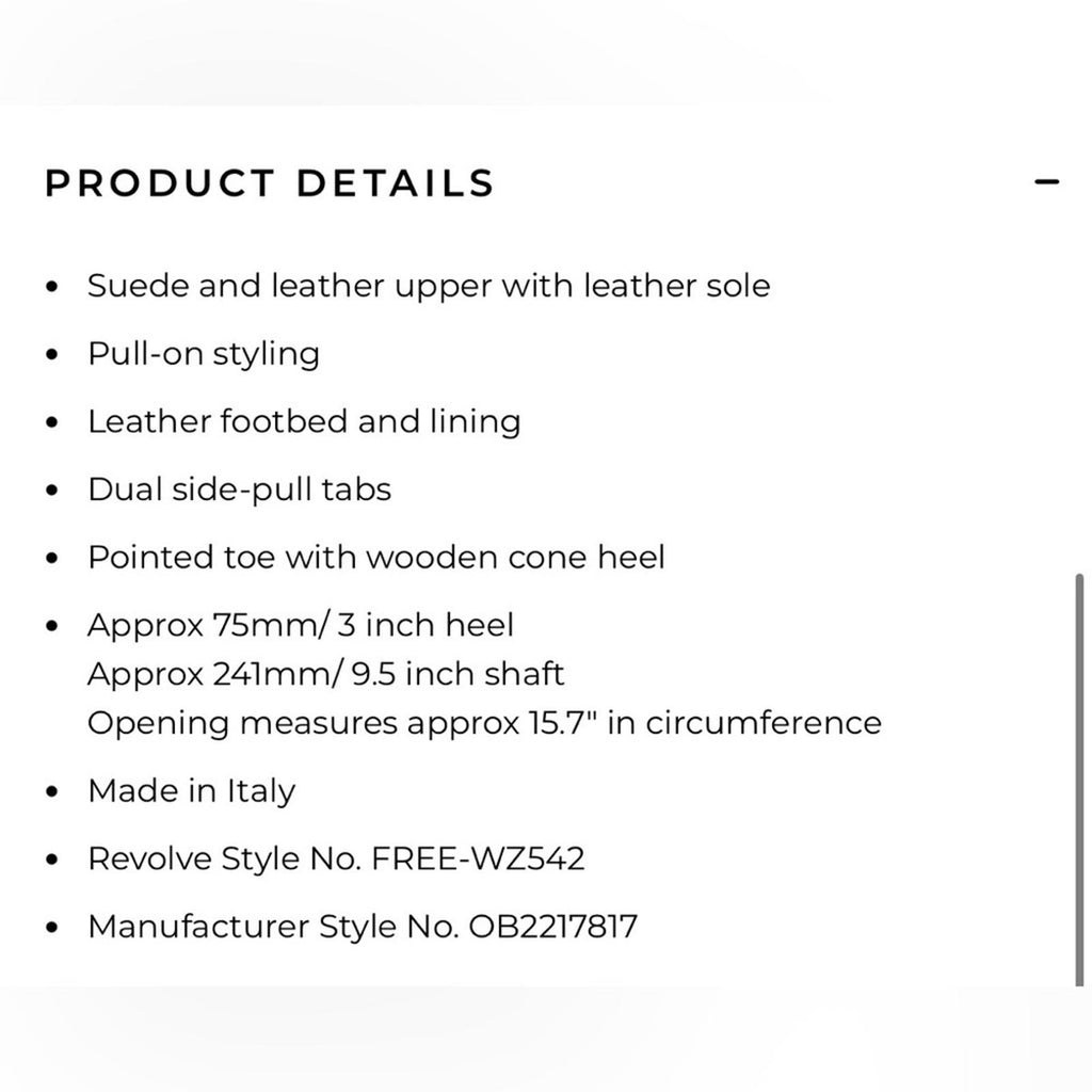 Free People Feather Heel Boot