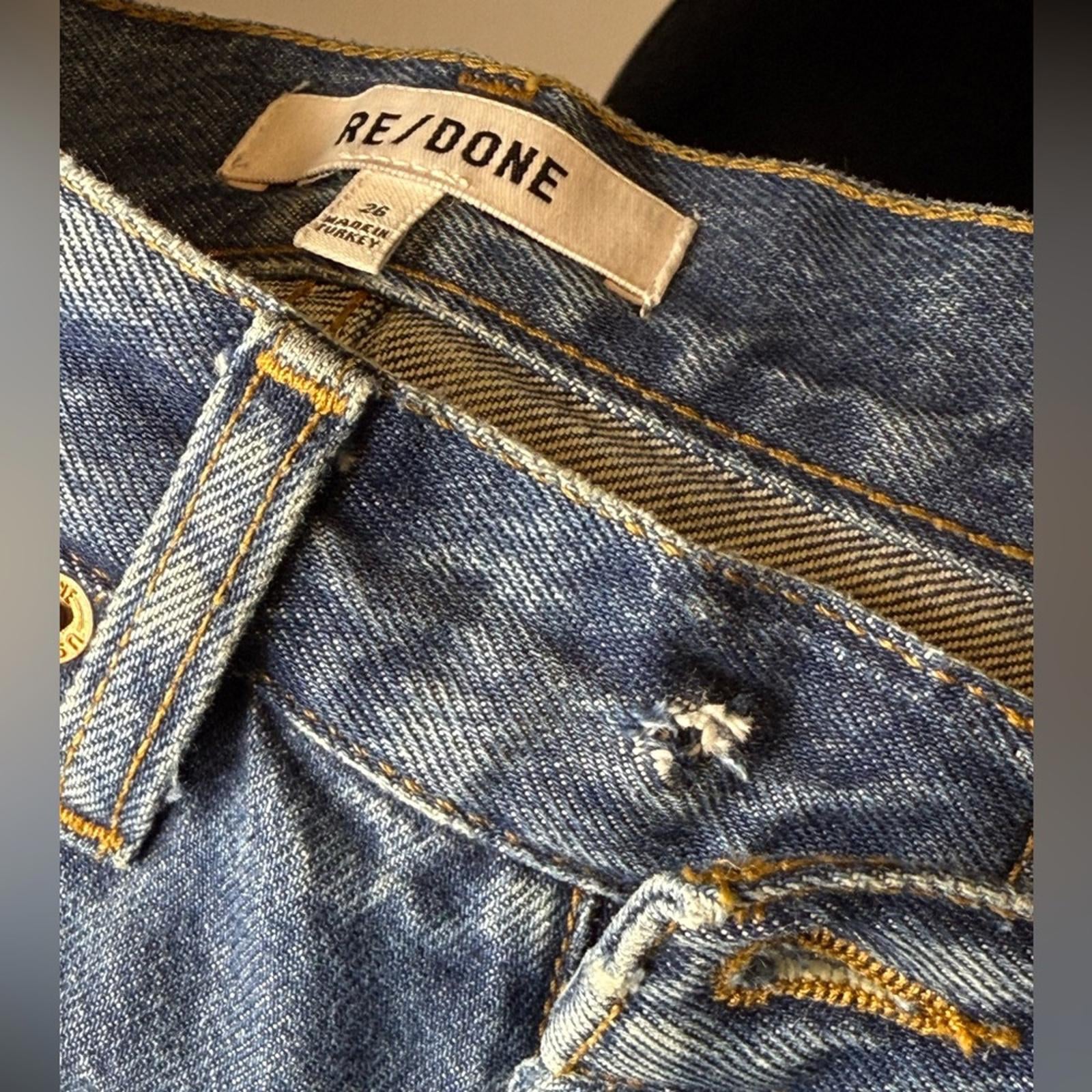 Re/Done 79s Stove Pipe Jeans